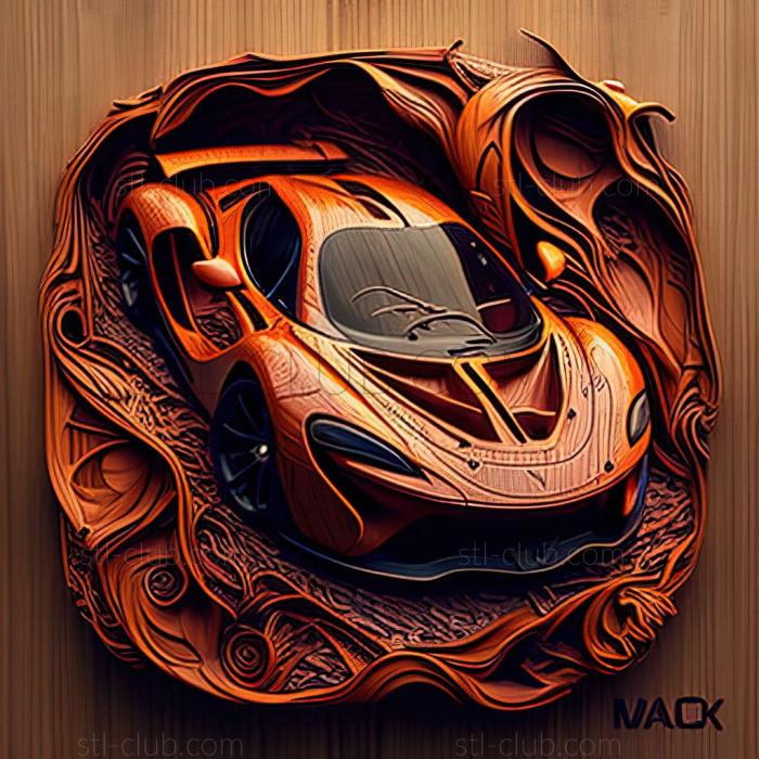 3D мадэль McLaren P1 (STL)